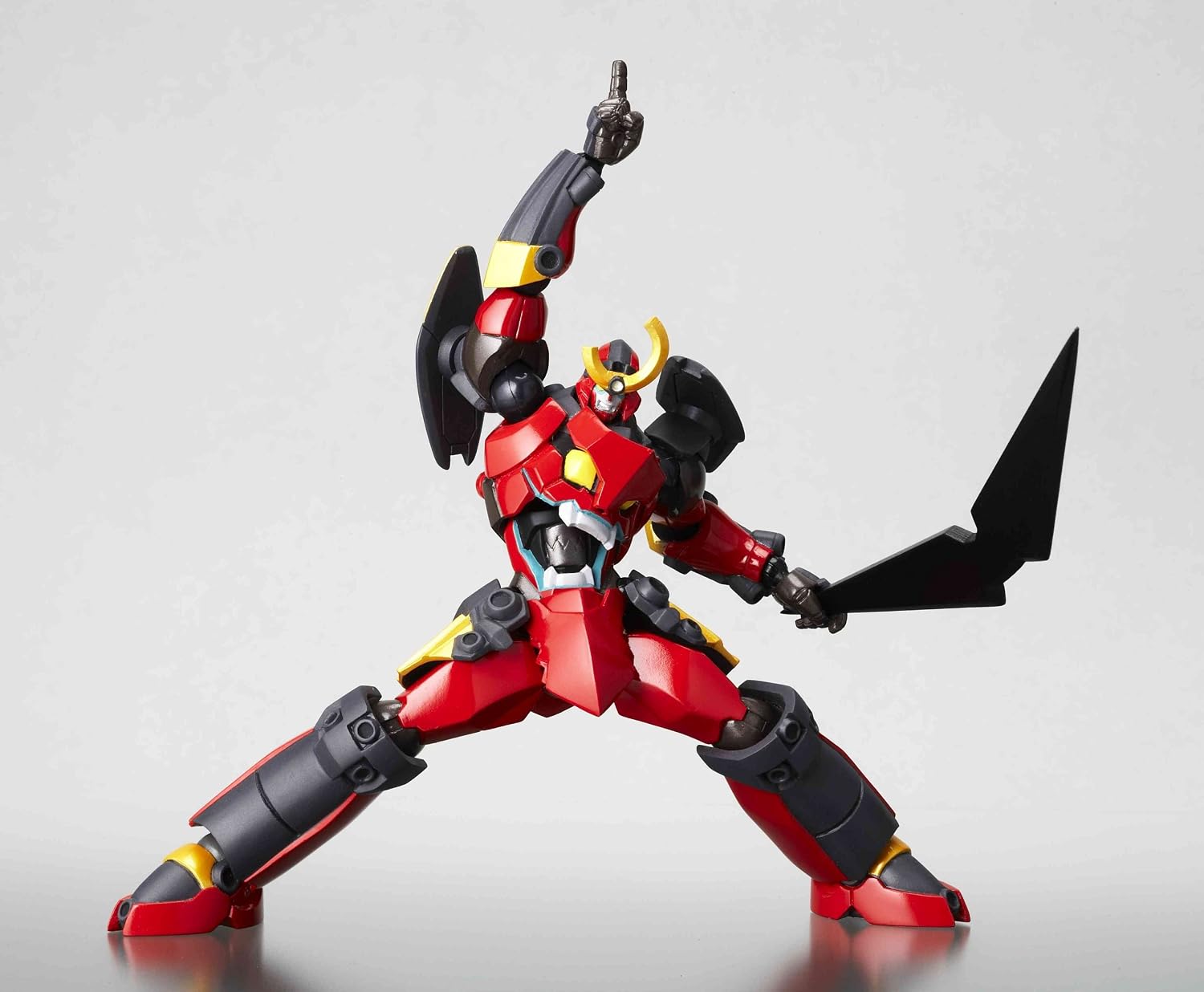 Revoltech Gurren Lagann (with Gurren Wing Ver.) (120 mm PVC Figure) Series No.119 Yamaguchi [JAPAN] by Kaiyodo