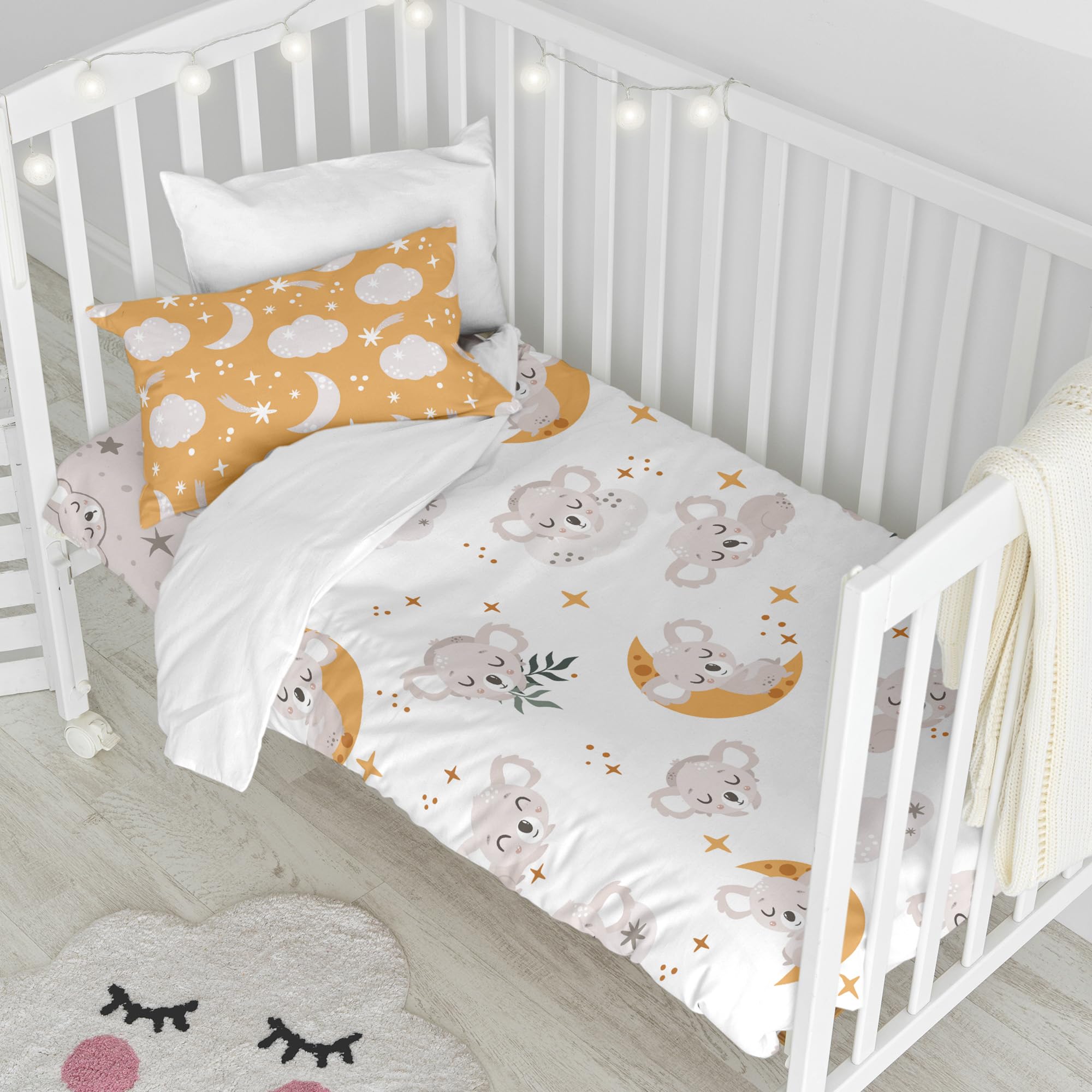 Baby koala Juego nórdico housse couette Maxicuna 115x145 cm