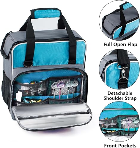 Miniatura 3 de BAGSPRITE Bolsa de viaje para cafetera, compatible con Keurig K-Express, funda de transporte para cafetera de una sola porción con múltiples