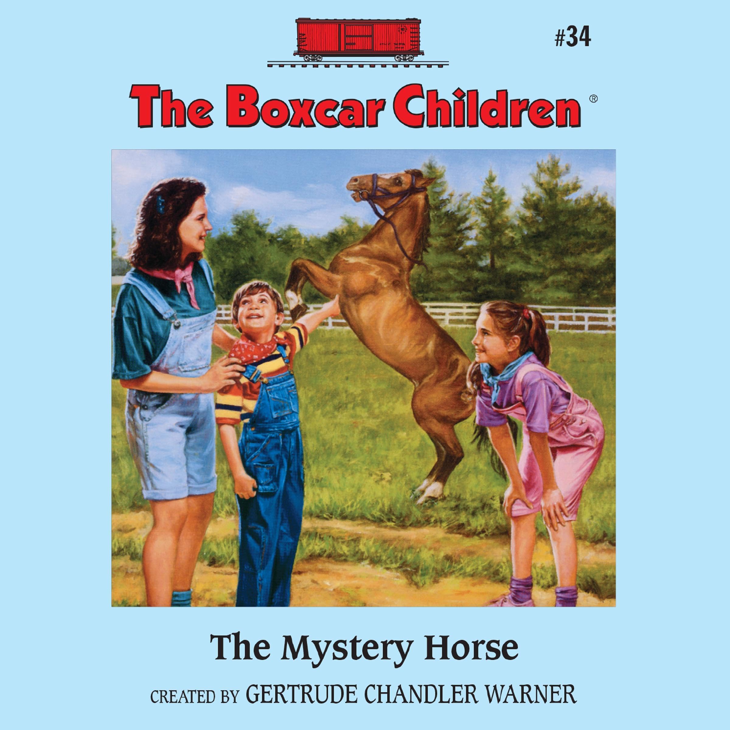 Cover art for The Mystery Horse