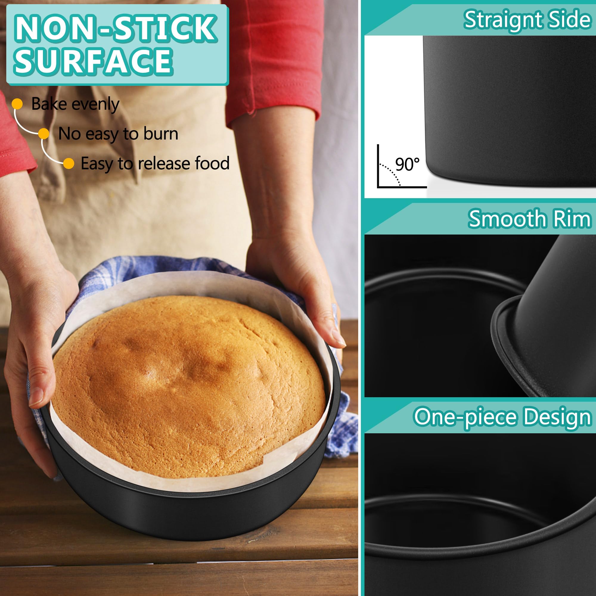 Taglia Torte KitchenCraft - Filo Acciaio 40cm, Livella Regolabile, Per Torte A Strati - Foto 9