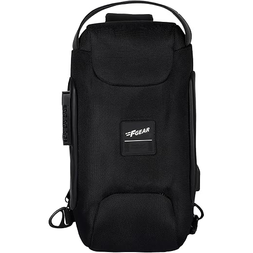 Danube Black Crossbody Bag 4L