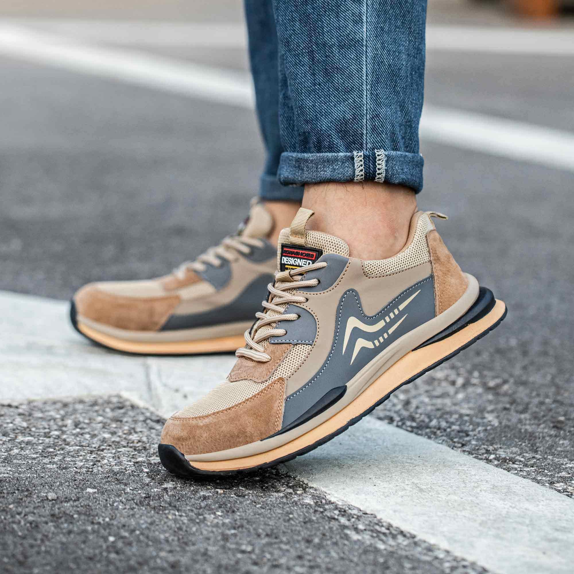 Rona Shoes Scarpe Antinfortunistiche Scarpe da Lavoro Antinfortunistiche Comode Leggere Comode Uomo Donna
