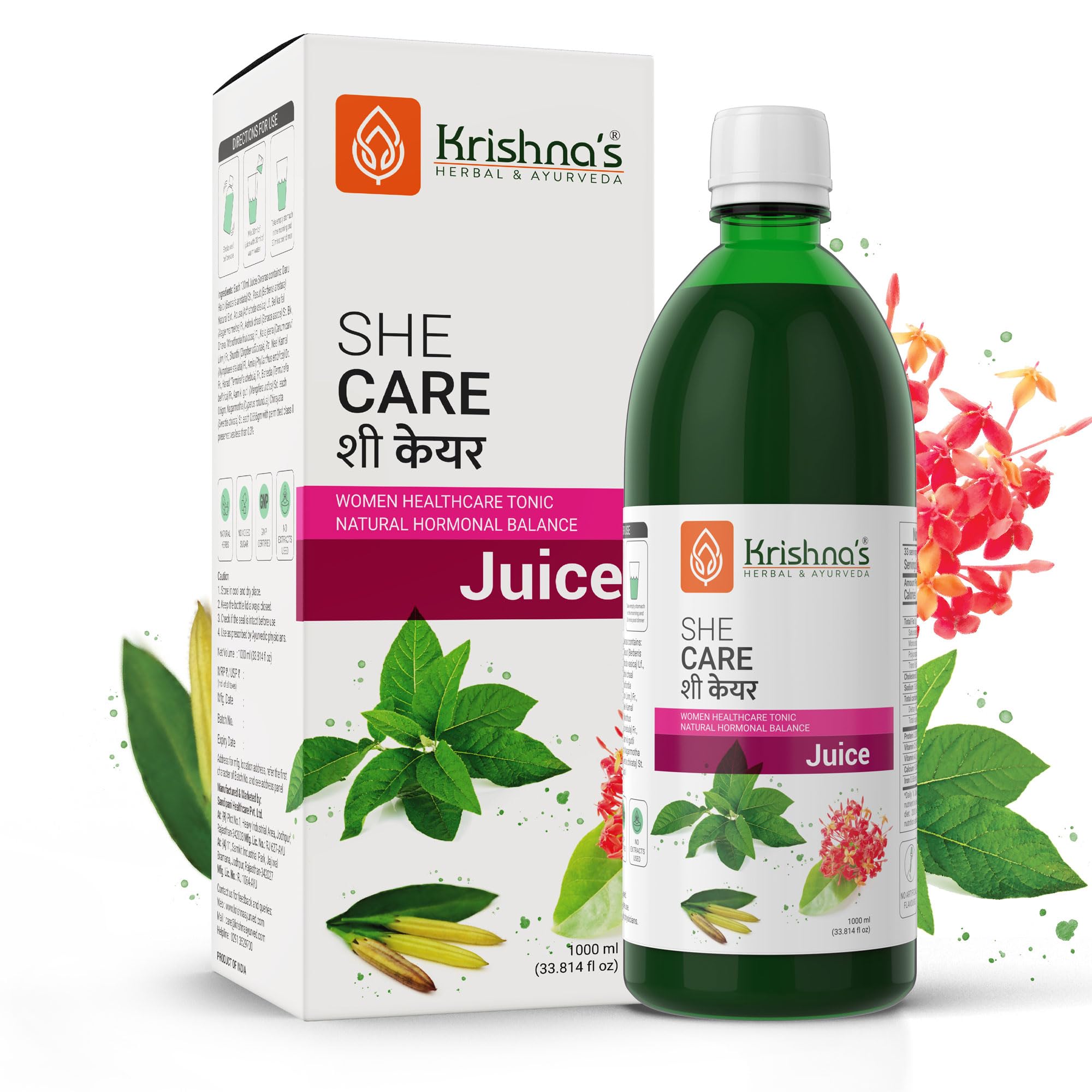 Krishna's She Care Juice 1000 ml