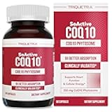 SoActive CoQ10® 250 mg: CoQ10 Phytosome with up to 9X Higher Absorption - Proven Cellular Delivery - Supports Cellular Energy Production (60 Capsules)