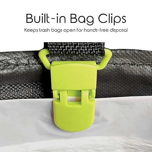 Miniatura 8 de Papelera plegable y reciclajeutilidad, perfecta para camping, lavandería, almacenamiento y jardín, vinilo impermeable y resistente al desgarro,