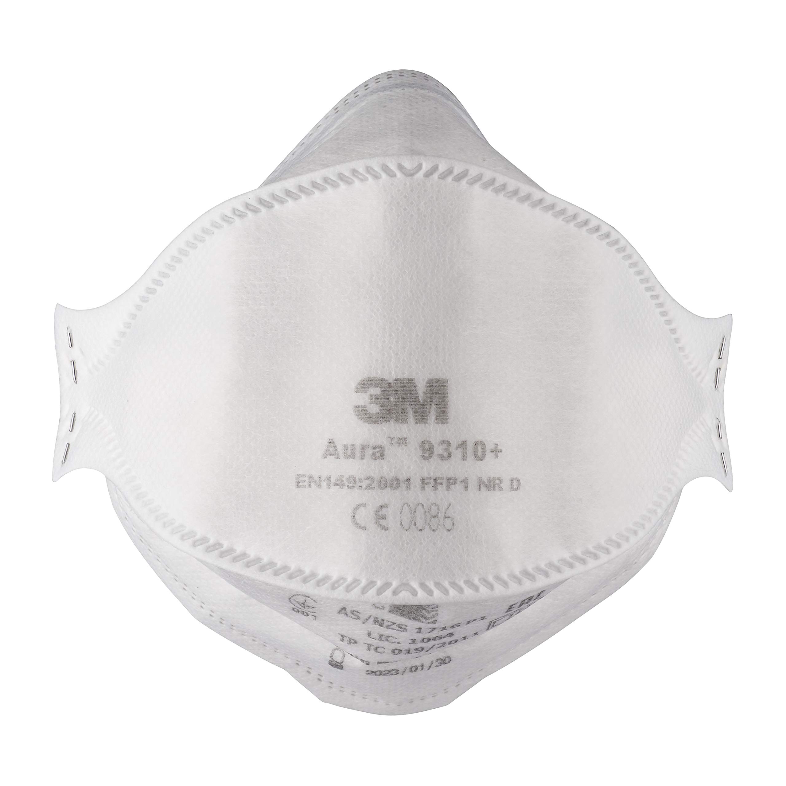 3M Aura Respirator do ręcznego szlifowania 9310+, FFP1, bez zaworu, 20/opakowanie