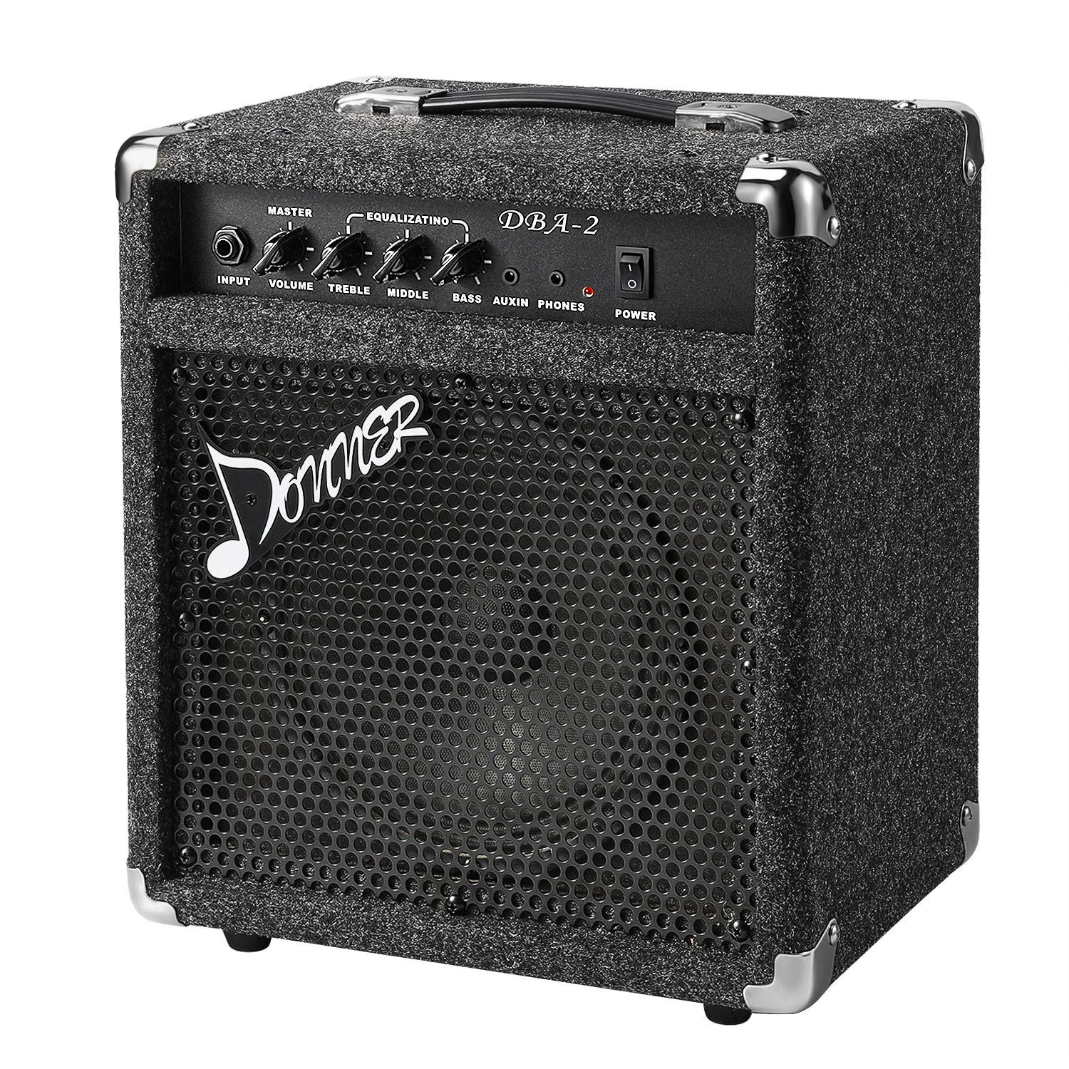 Amazon | Donner DBA-2 ベーススピーカー 25W | ベースコンボアンプ 
