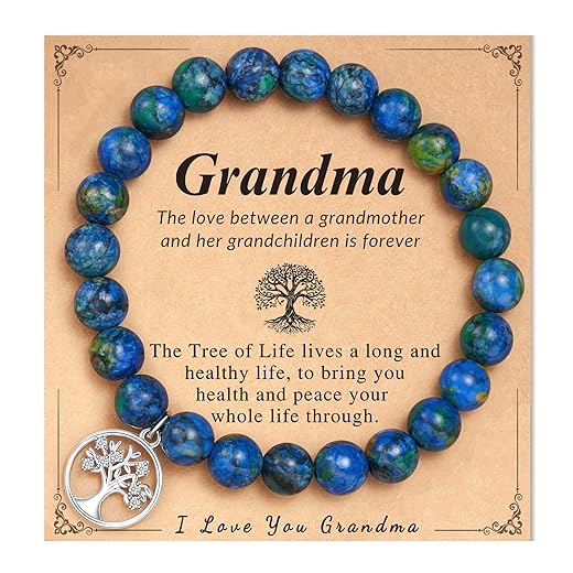 Nanny Gifts, Presents Gifts for Grandmother Grandma Grandparents Nanny Jewelry Bracelet Best Seniors Elderly Grandma Abuela 60th 70th 80th Birthday Mothers Day Gifts for Women from Granddaughter
