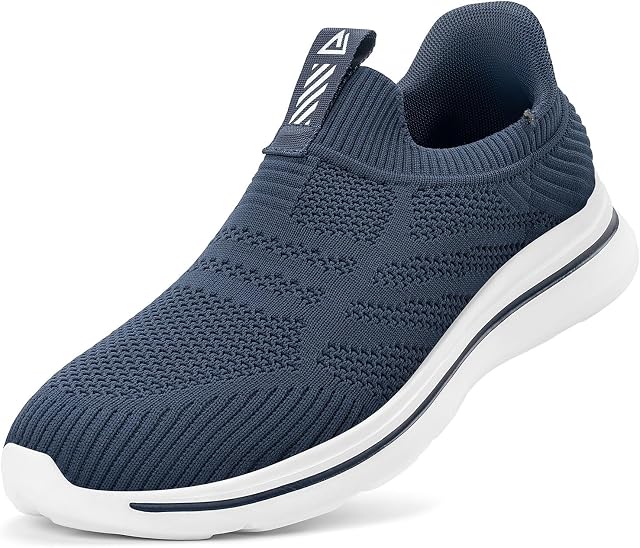 ODCKOI Hommes Slip sur les chaussures Mains Gratuit Chaussures de marche Tennis Courante Sports Chaussures Jogging Gym entraînement Sneakers