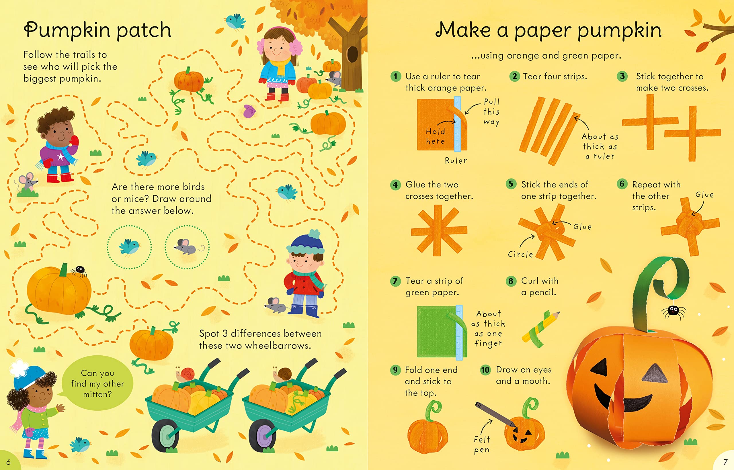 Halloween things to make and do: A Halloween Book for Kids