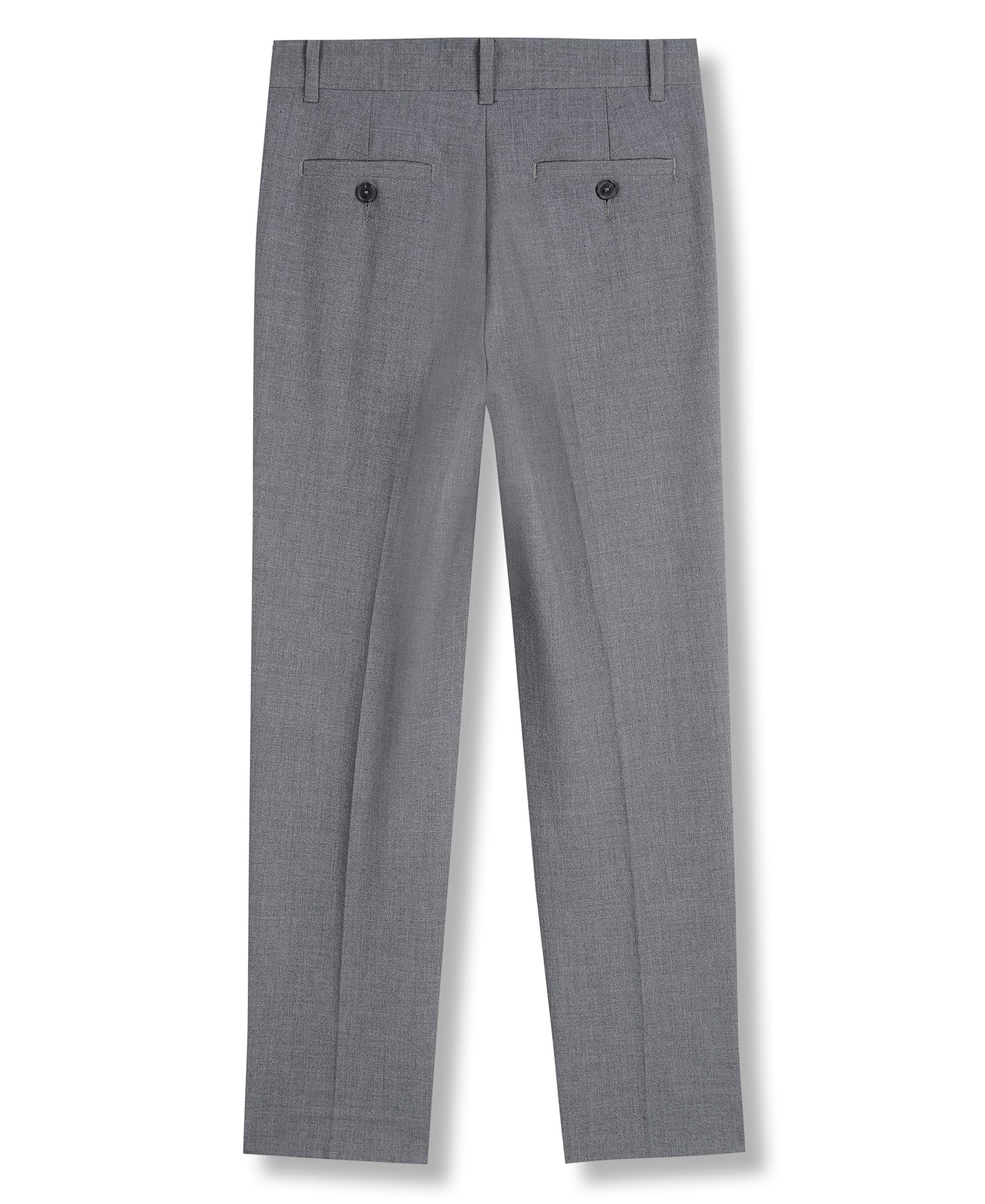 Calvin Klein Bi-stretch Flat Front Dress Pant - Odzież — spodnie Chłopcy