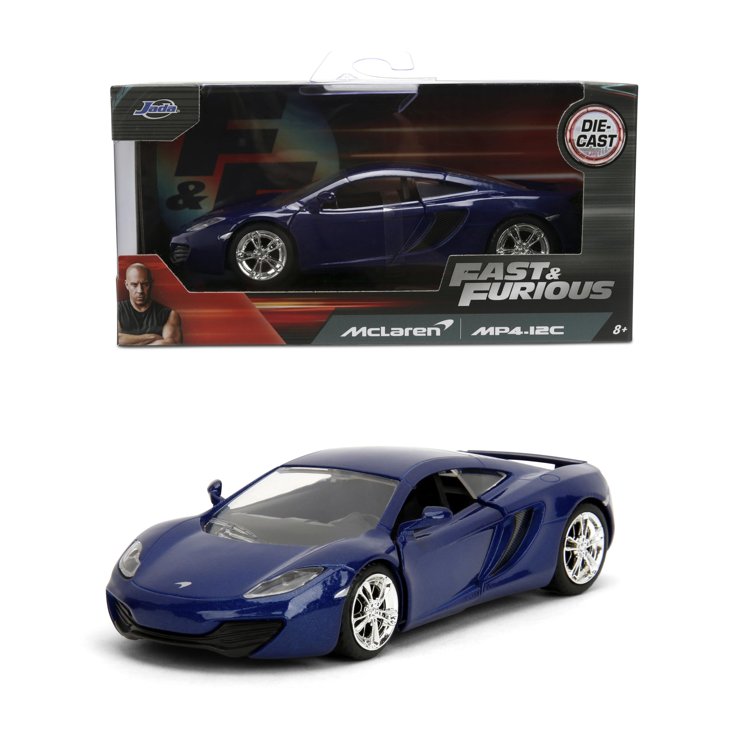 Amazon.com: Jada Fast & Furious McLaren MP4-12C – 1:32 Scale Die