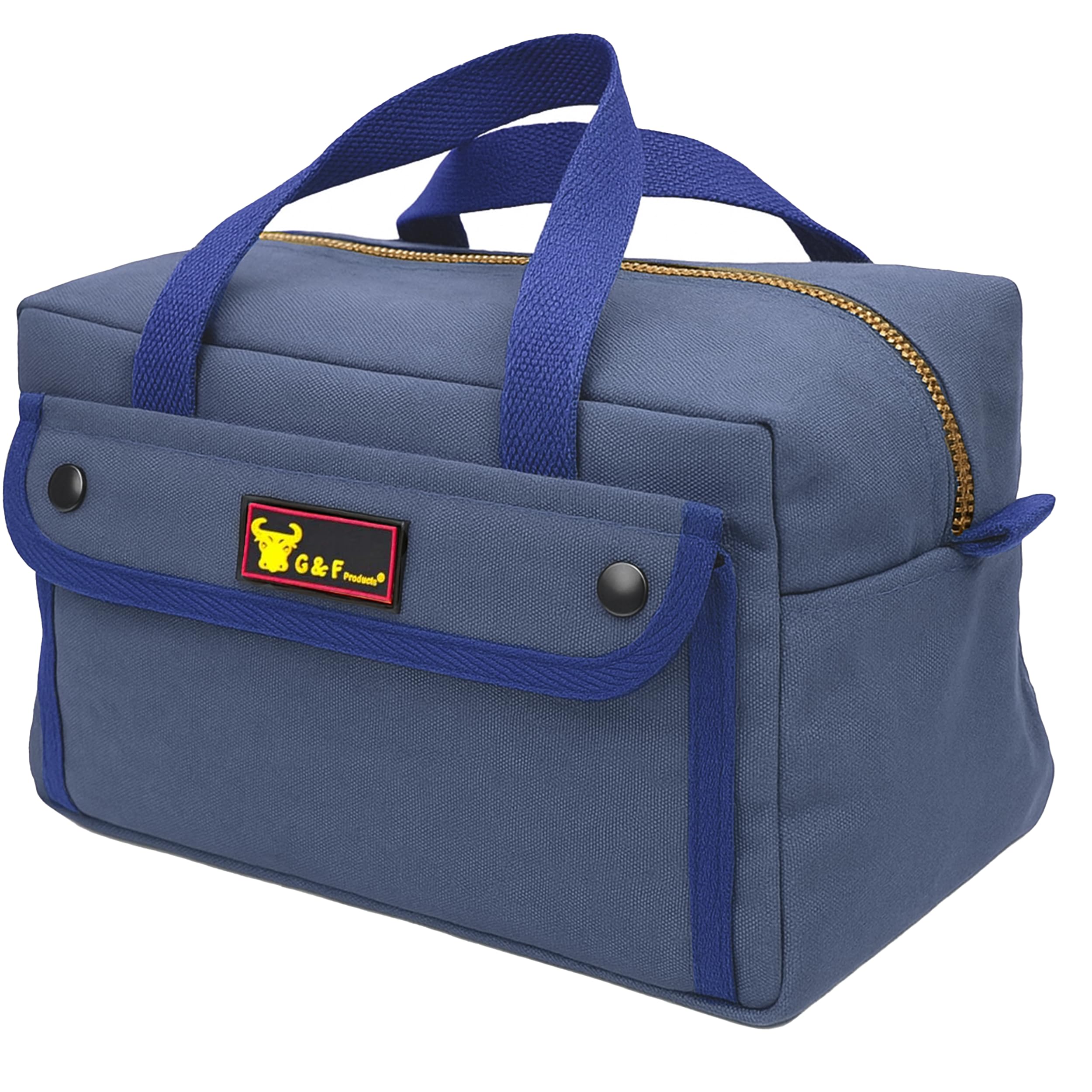 Rothco Mechanics Tool Bag W/Brass Zipper, Mavi, 10095