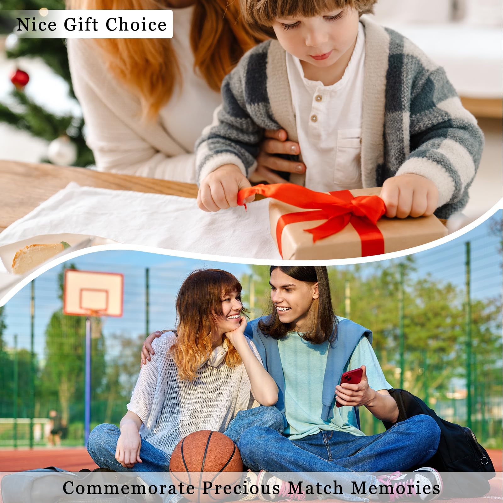 新品　NBA 記念プレート　フォトプレート　写真　木製 Amazon.co.jp: clothmile バスケットボール写真フレーム 2個 4x6インチ