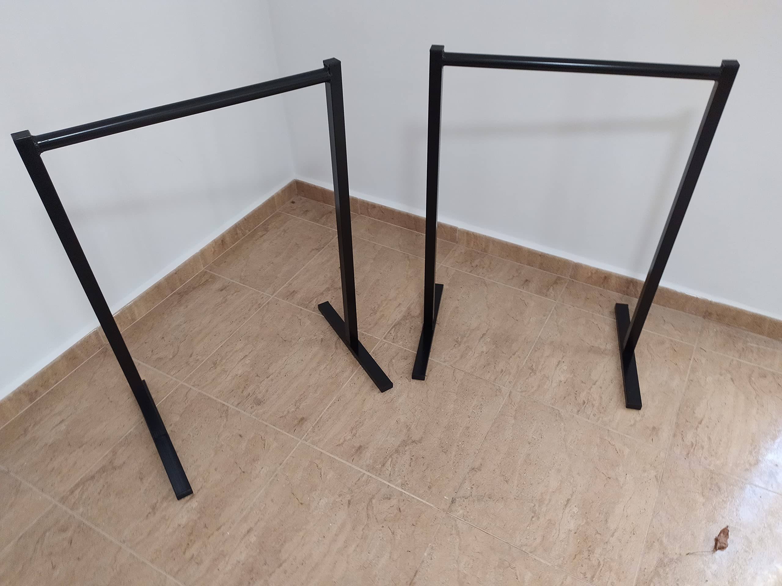 Barras Paralelas Fitness para Calistenia - Desconocido - Hierro - Negro - Unisex - Atletas y Enthusiastas del Fitness que entrenan en casa o al aire libre