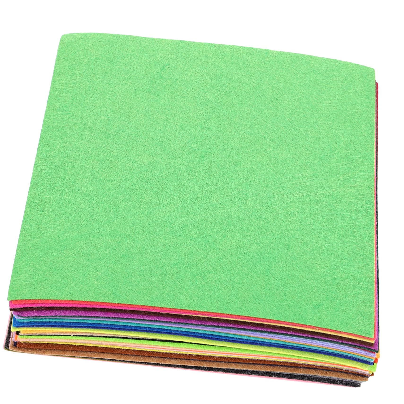 ARTIBETTER 5 Set Panni in Feltro Fai Da Te Per La Scuola Tessuto Colore Tessuti Per Cucire Materiale Di Colorato Artigianato Il Peluche Creazione Mestiere 40 Fogli*5