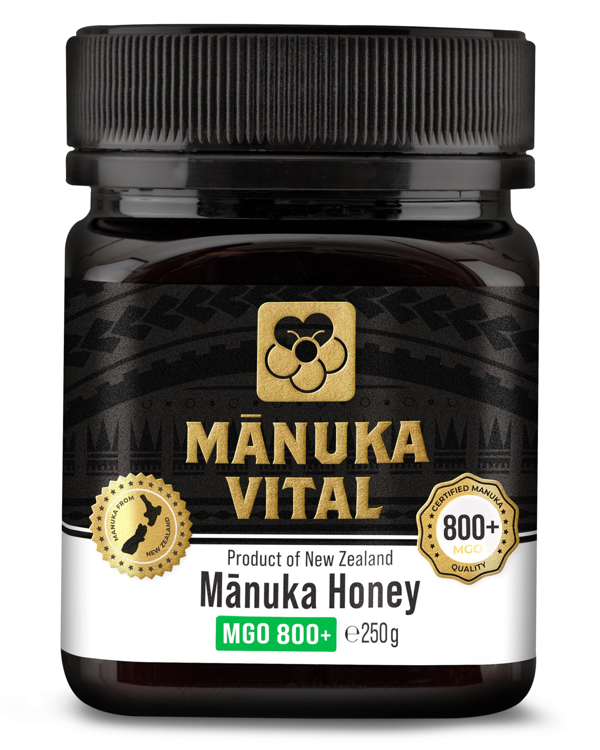 Manuka Vital MGO 800+ - Echter Manuka Honig - In Neuseeland abgefüllt