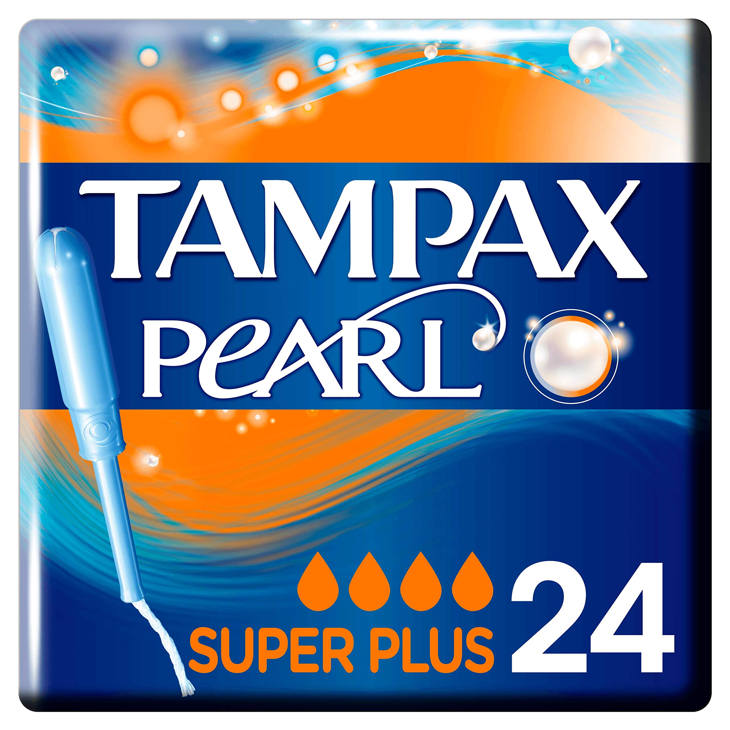 TAMPAX PEARL tampón super plus 24 uds