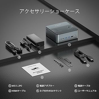 G382 BOSGAME M2 ミニPC Ryzen 9 7940HS BOSGAME Mini Gaming PC M2