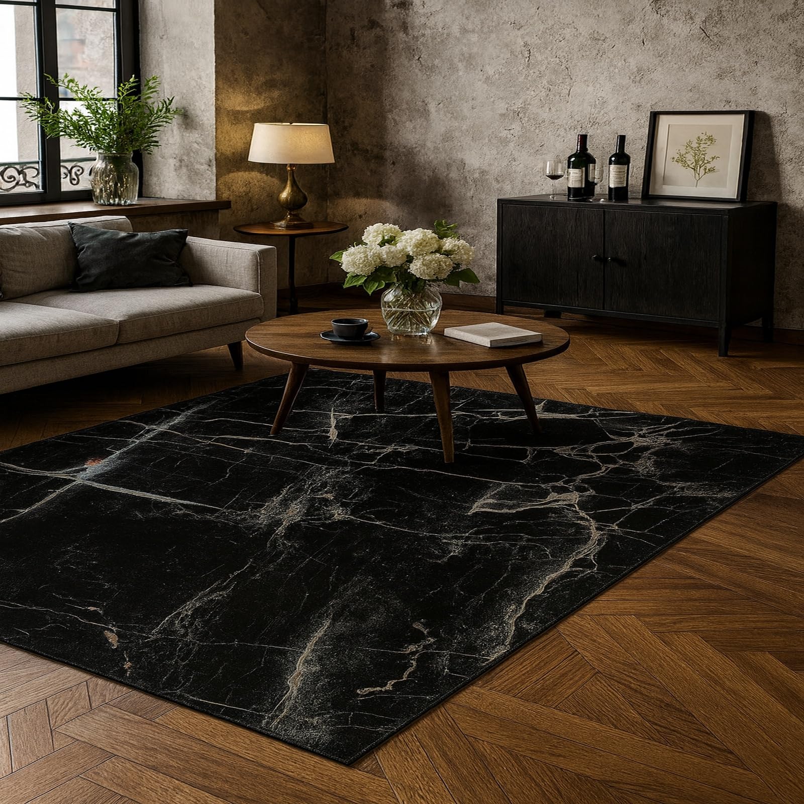 Tapis de salon lavable et doux pour sublimer la chambre ou le bureau