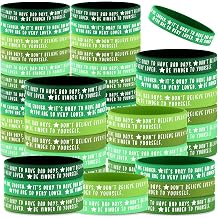 Mental Health Affirmation Rubber Bracelet | Motivational Silicone Wristbands Back to School Positive Inspirational Gifts Mental Health Office Student Classroom Supplies