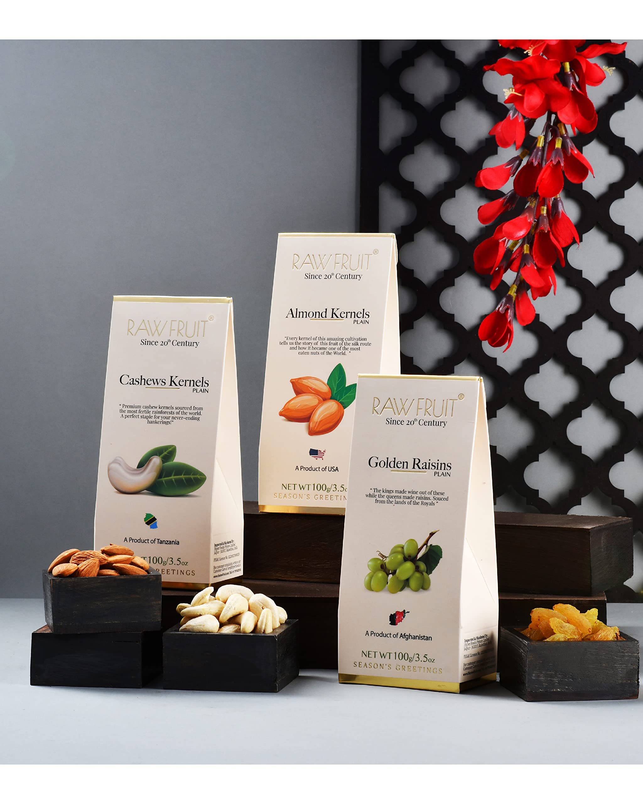 Hyperfoods Dry Fruit Combo Pack Premium Cashew Almond Raisins 100Grams each Dry fruit Combo Dry Fruits and nuts Dry fruits gifts Cashew Almond Raisins Combo Pack Kaju Badam Kishmish (B0B33JHRR8) Amazon Price History, Amazon Price Tracker
