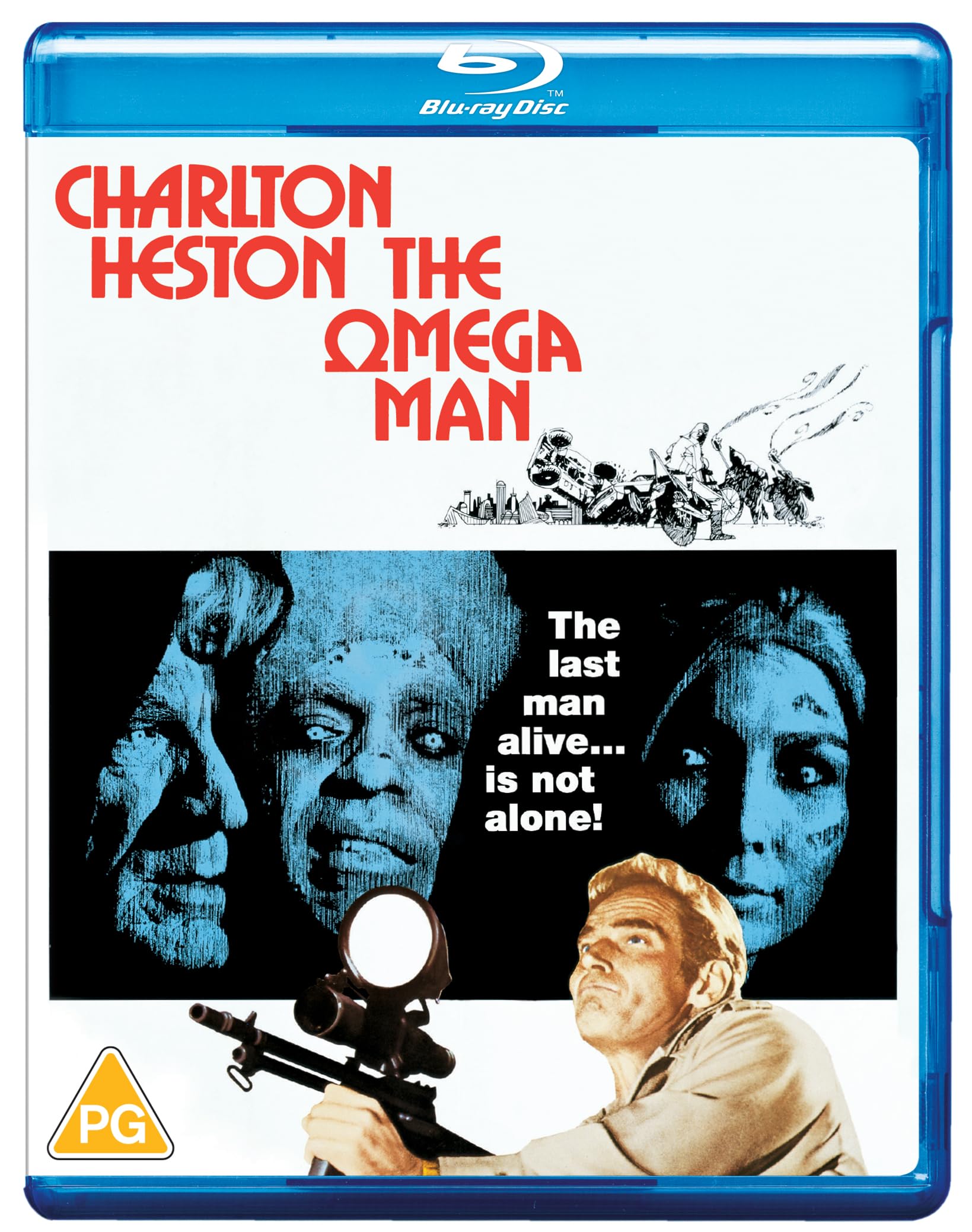 OMEGA MAN BD [Blu-ray] [Region B]