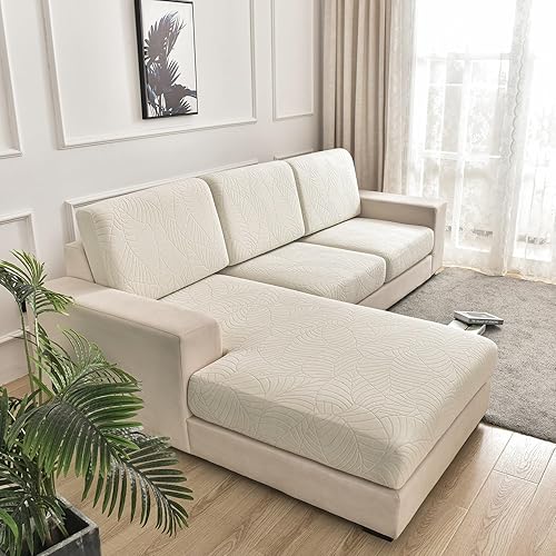 Miniatura 5 de Funda de cojín elástica para asiento de sofá, funda de cojín ajustable para sofá, protector de muebles, fundas de cojín modulares de lujo para sofá