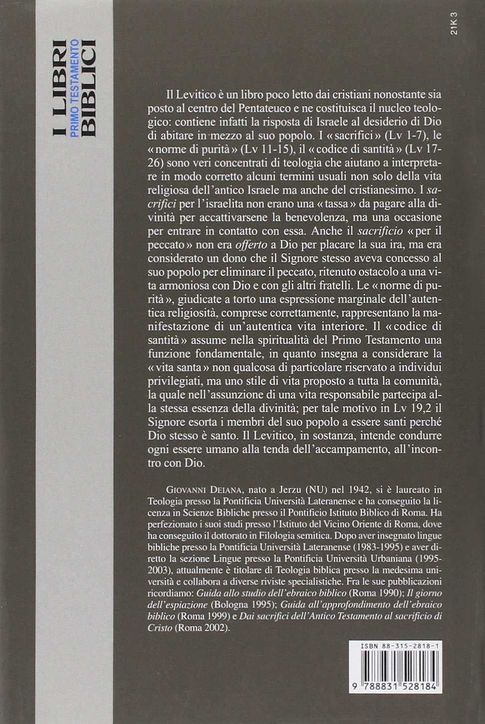 Levitico. Nuova versione, introduzione e commento