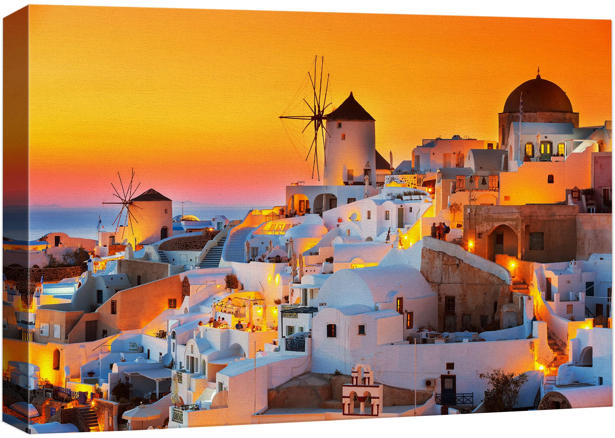 Amazon｜IDEA4WALL キャンバスプリント ウォールアート サン