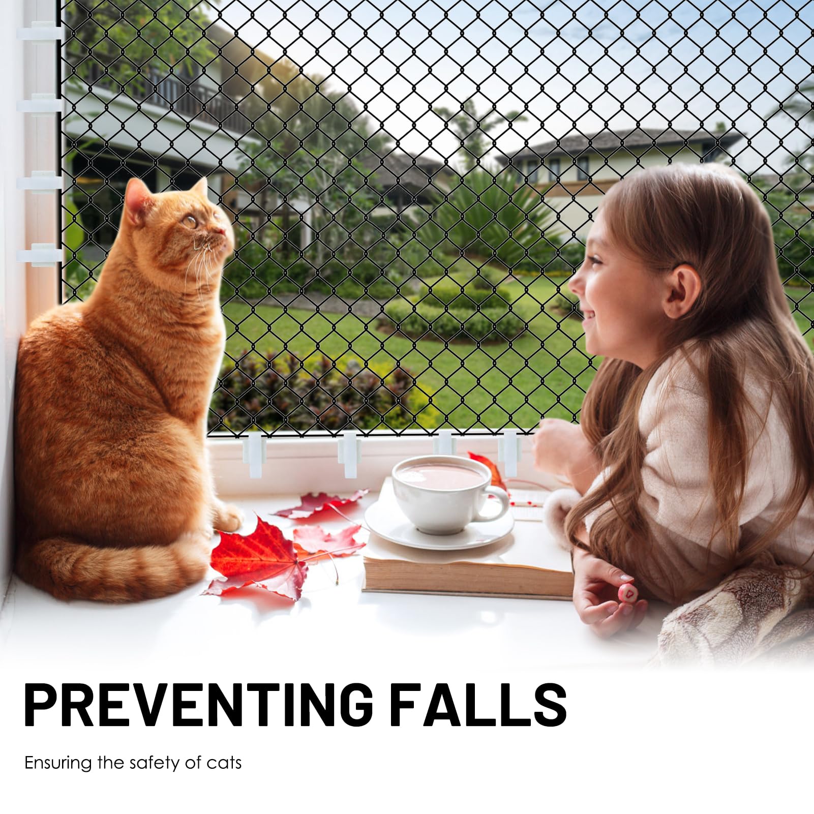 60 Ganci Adesivi Per Esterni - Perfetti Per Reti Da Balcone Per Gatti - Foto 5