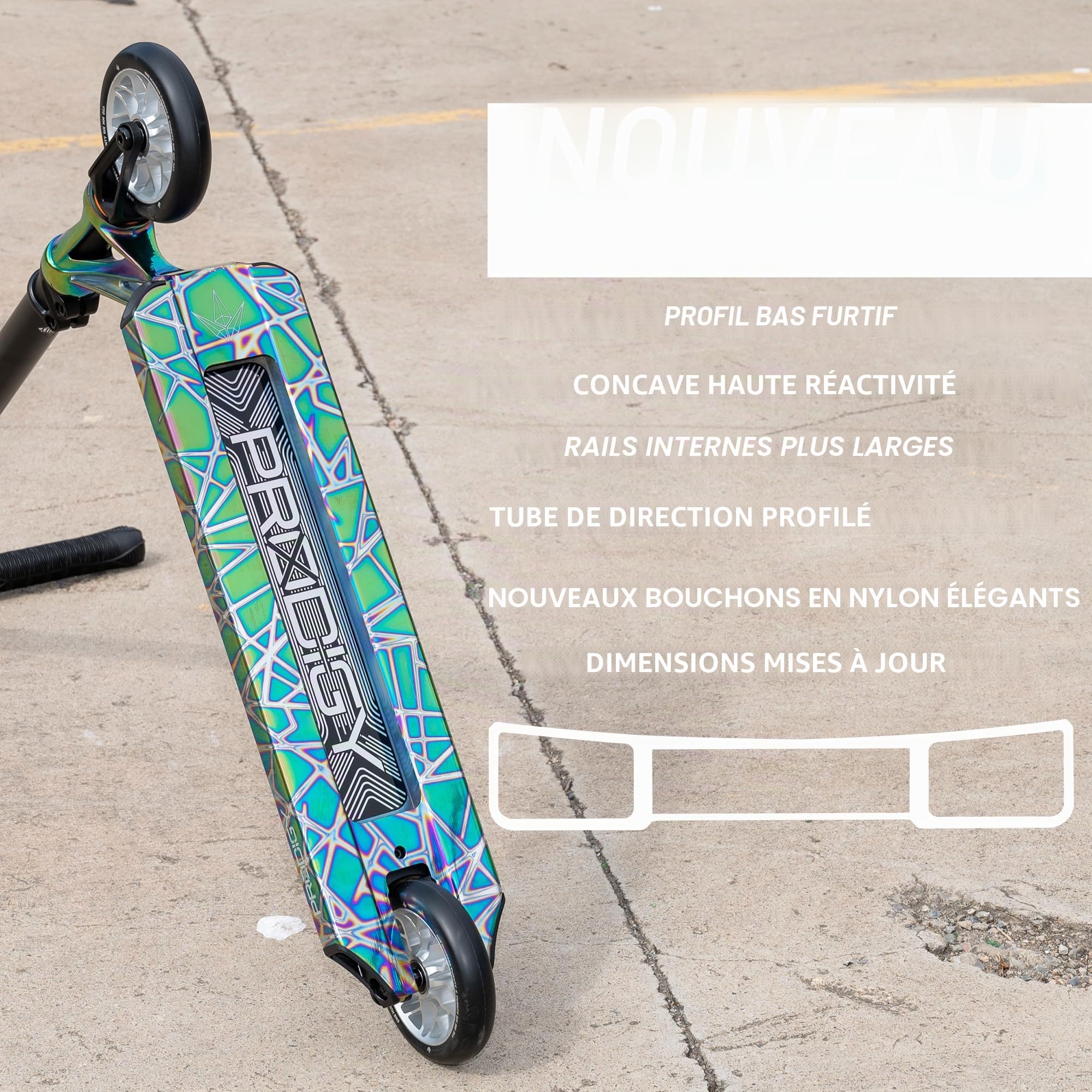 Trottinette Freestyle Blunt Prodigy X OilSlick