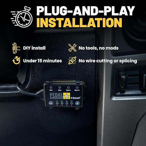 Vista 7 de Controlador de respuesta del acelerador Pedal Commander para todos los modelos de Ford 2011 y posteriores, obtén un mayor rendimiento o ahorra hasta