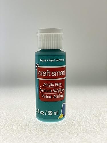 Miniatura 10 de Craft Smart - Pintura acrílica de 2 onzas líquidas, 1 botella, 50 colores (morado)