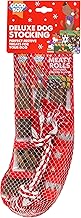 Good Boy Christmas Deluxe Dog Stocking With Real Meat Treats & Toys