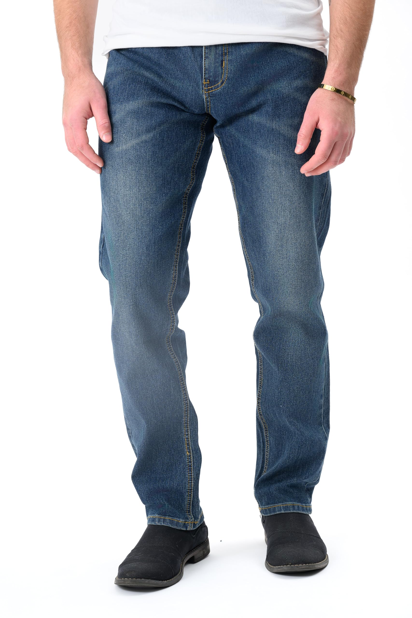 Refinery Republic Men's Slim Straight Jeans