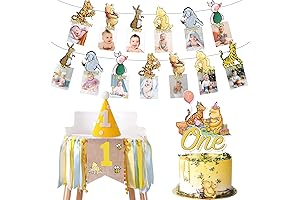 Classic Winnie 1st Birthday Party Decorations