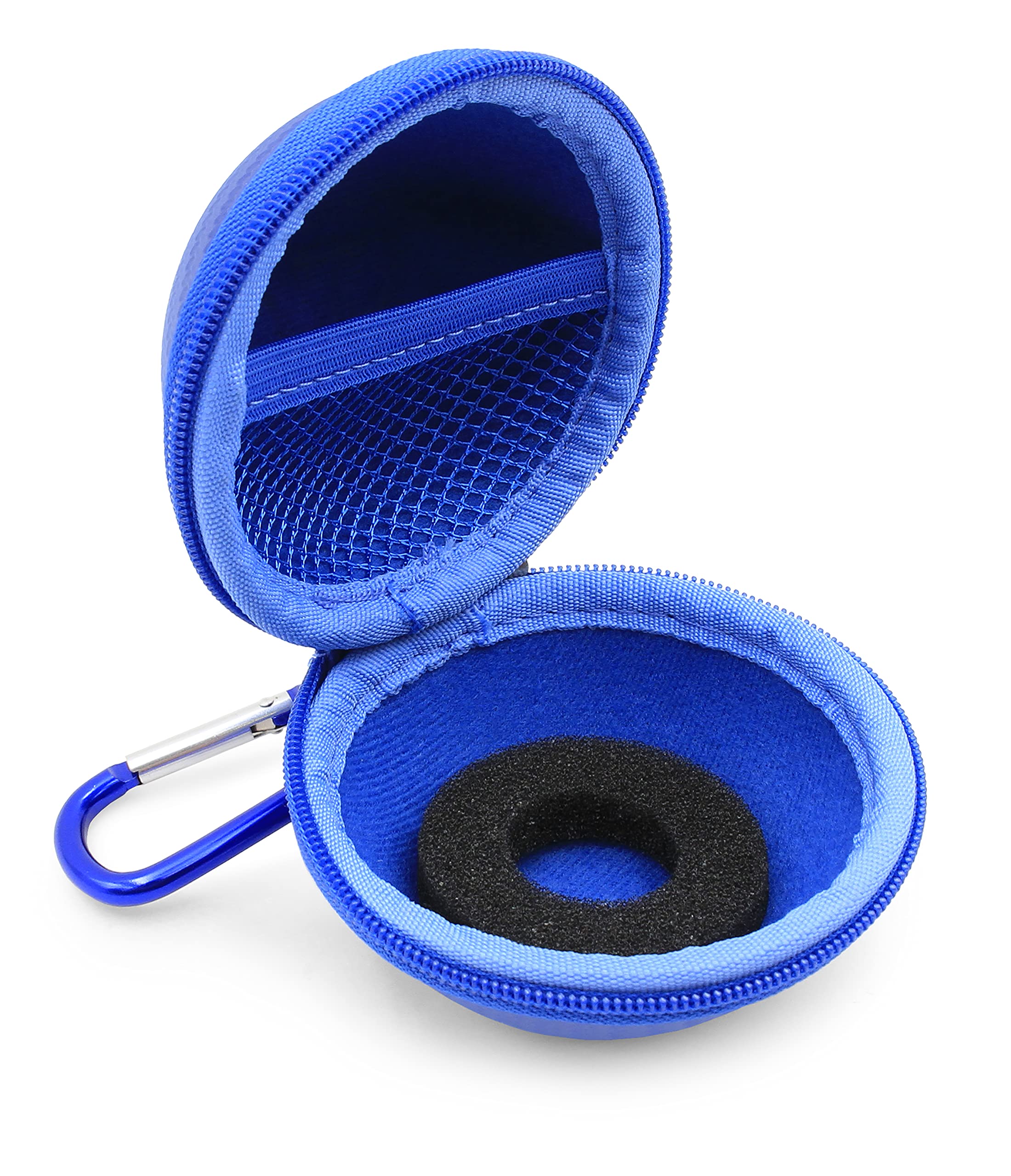 CASEMATIX Blue Carry Case Compatible with Tamagotchi Pix Camera Interactive Virtual Pet, Includes Case Only with Wrist Strap and Carabiner