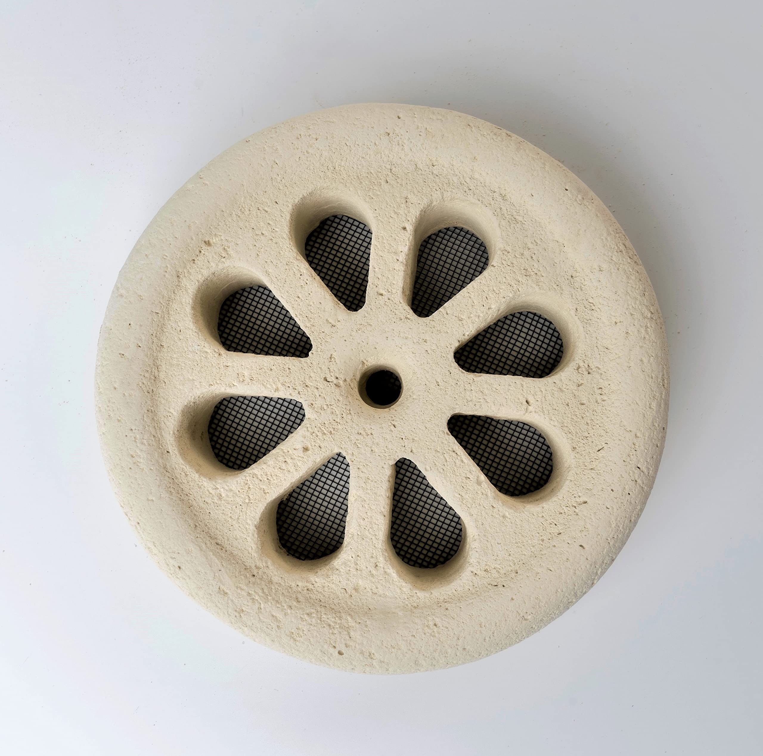 Griglia Aerazione Tonda In Pietra - Diametro 100mm, Made In Italy - Foto 7