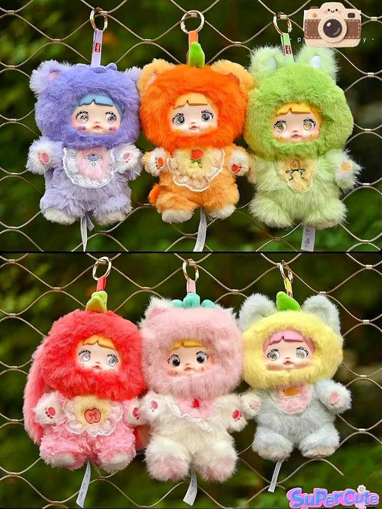 【新品】nommi フルーツシリーズ　ぬいぐるみ　ブラインドボックス　６個入り Amazon.co.jp: Briskyjp フルーツパーティーシリーズ ブラインド