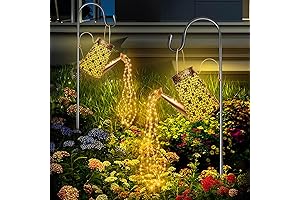 Forlivese Lighted Watering Can: Illuminate Your Garden with Solar Charm