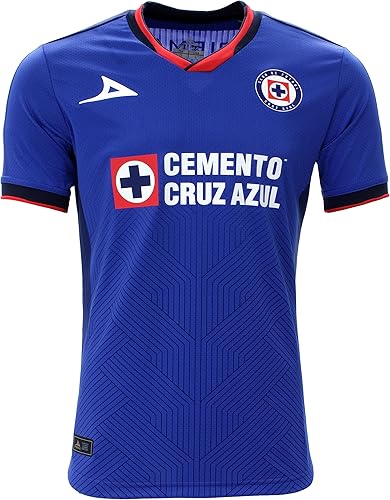 Camiseta de fútbol Cruz Azul Home 2023 con licencia oficial para hombre