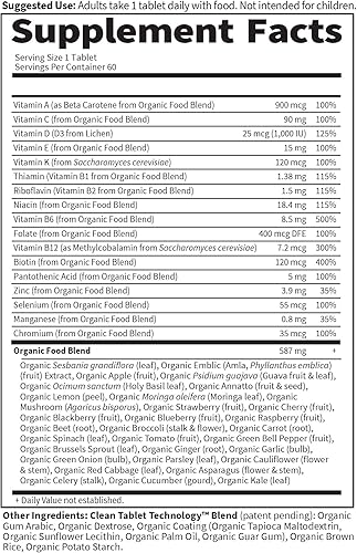 Miniatura 7 de Jardín de vida tipo Organics de los hombres una vez al día tabletas hfs-koi-zk-a11704 60 1 1