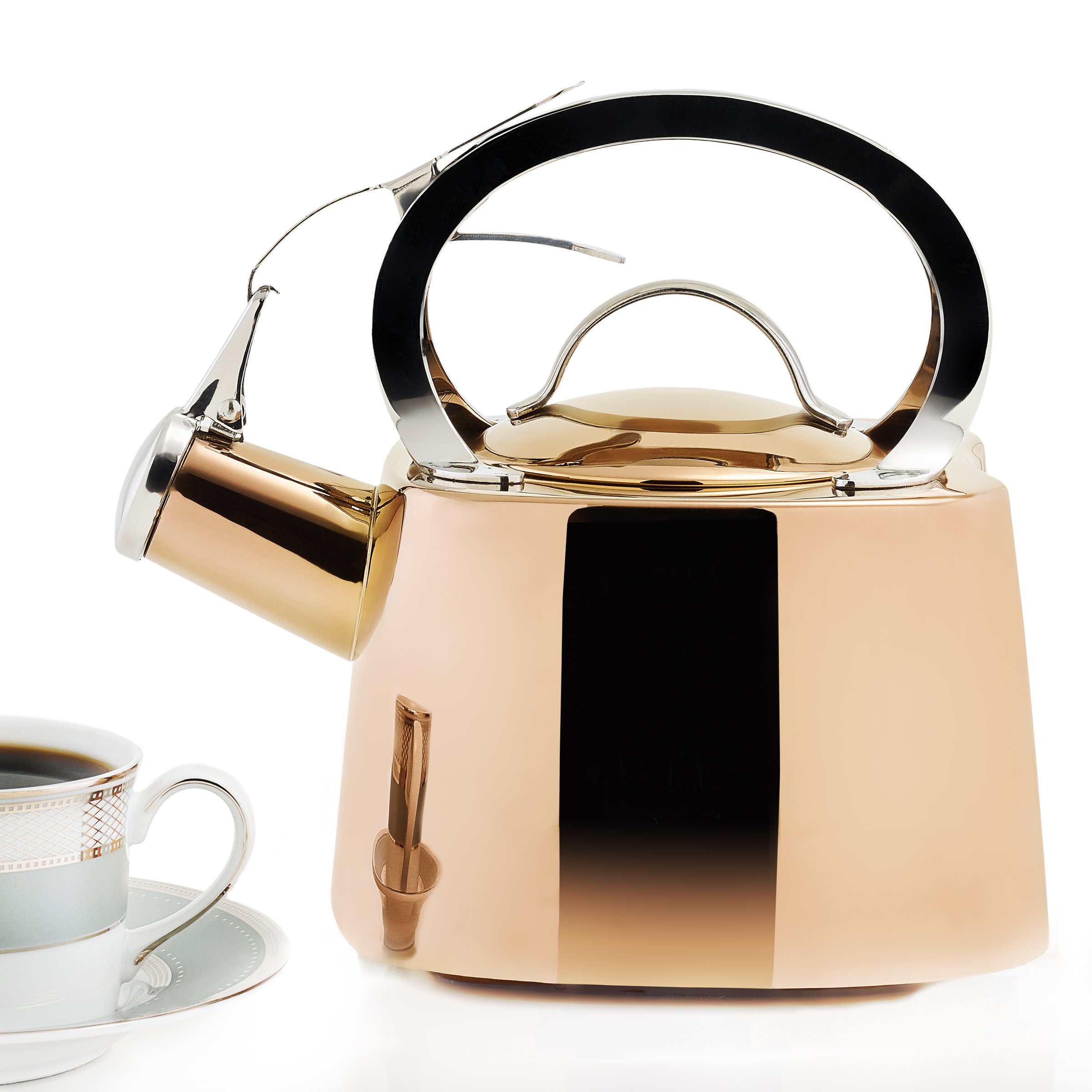 Amazon.com: Old Dutch DuraCopper Io Tea Kettle, 1.7 Qt