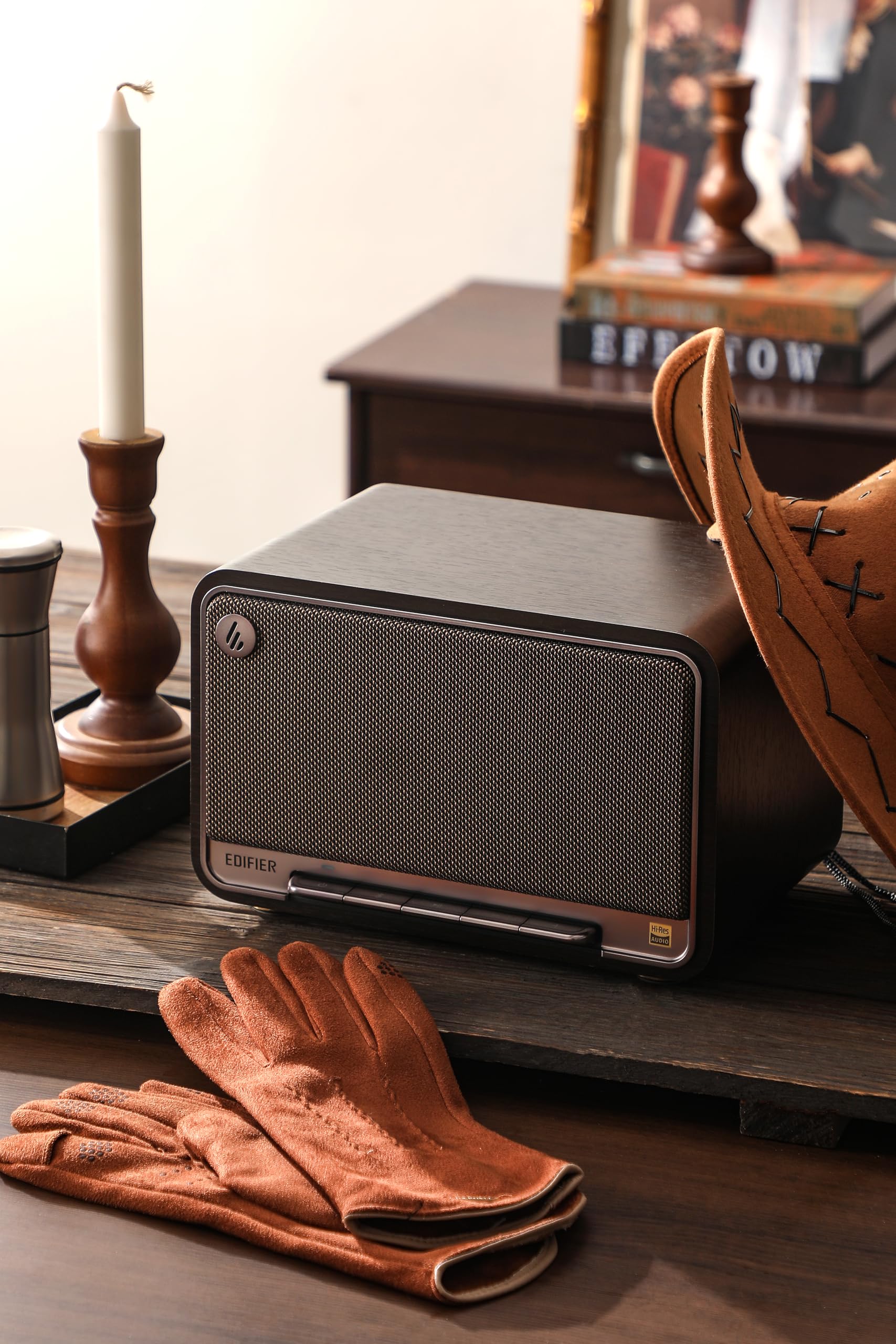 Przenośny głośnik Edifier D32 (czarny orzech) : Amazon.pl: Elektronika