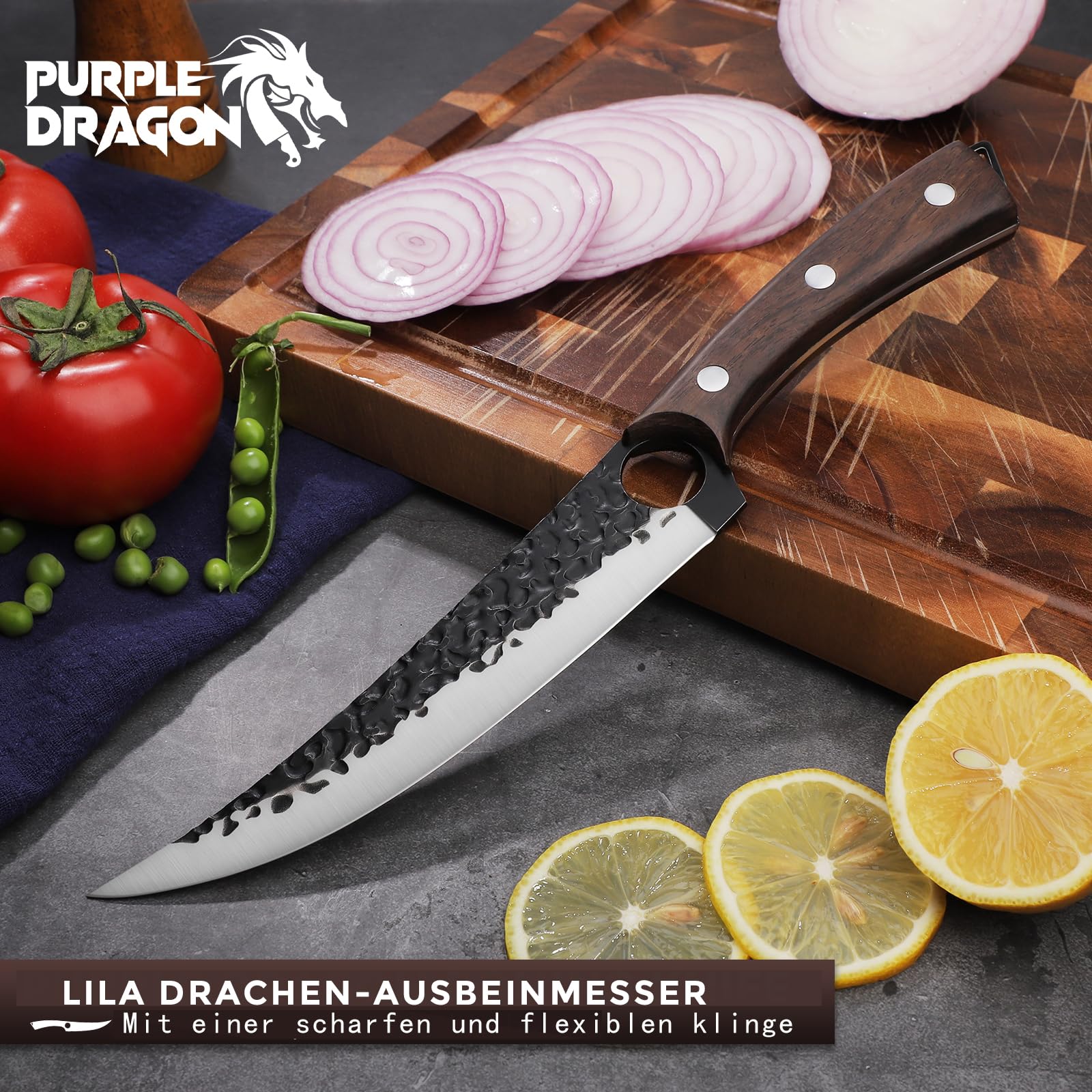 Purple Dragon Hackbeil 7 Zoll Ausbeinmesser