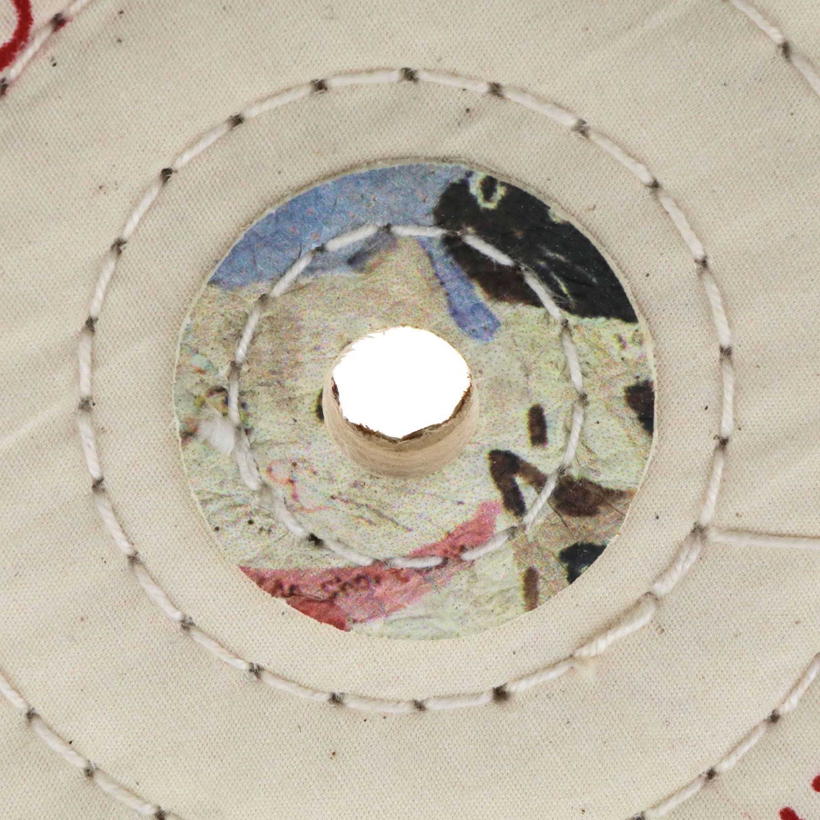 2x Baumwoll-Schwabbelscheibe 150 Mm – 40-lagig, Spiralgenäht, Für Winkelschleifer, Polieren Von Metall & Oberflächen