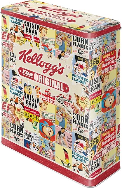 Nostalgic-Art 30308 - Kellogg's The Original Collage, Storage Tin Box XL