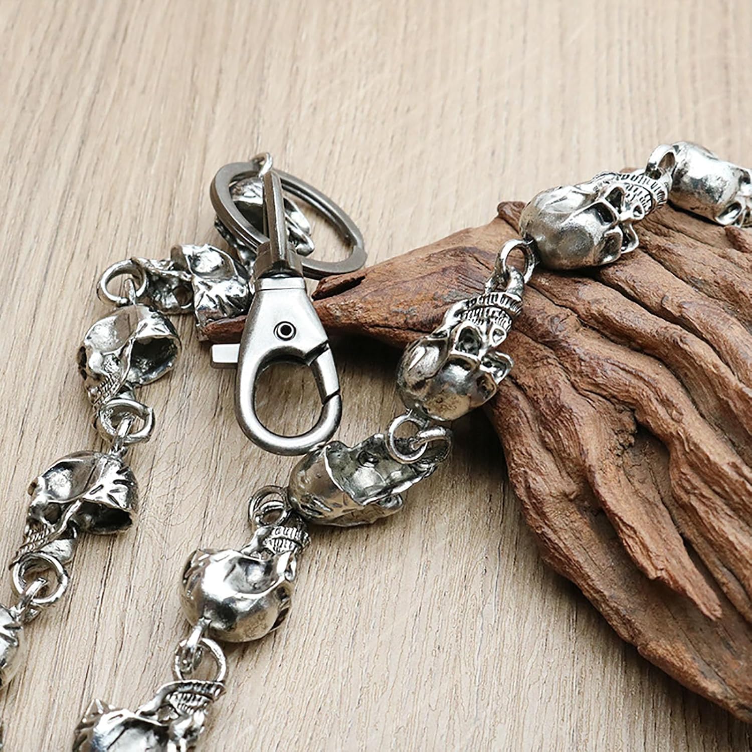 Skull Pocket Chain, Trouser Chains for Men, skull head chain for pants, mens pants chain Accessories